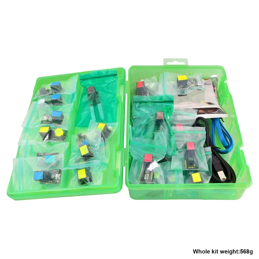 Keyestudio RJ11 простой в подключении стартовый Обучающий набор для Arduino STEAM (21 шт.
