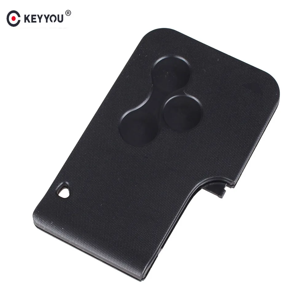KEYYOU 10x Автомобильный ключ 3 кнопки Сменный Чехол для карты чехол Renault Clio Megane Grand Scenic
