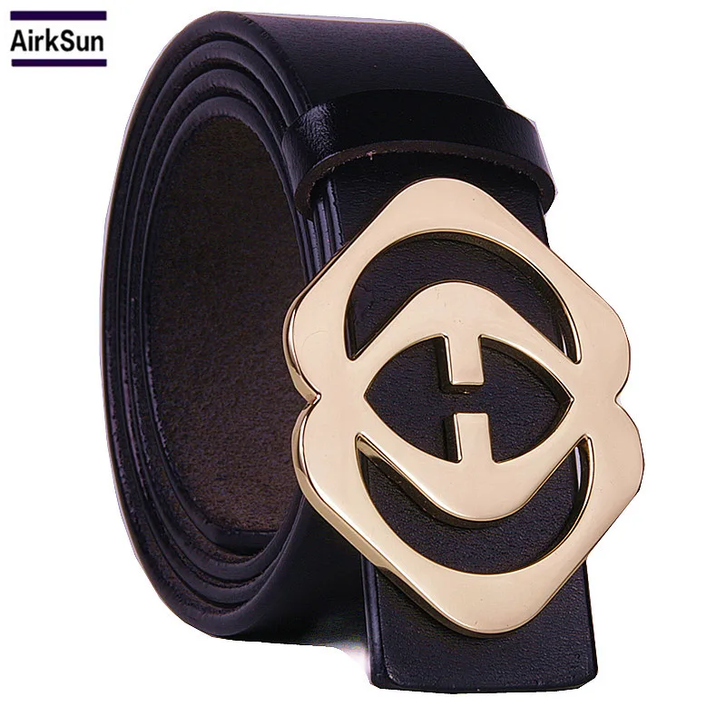 2016 высокое качество роскошный модный бренд G ремень мужские пояса из натуральной