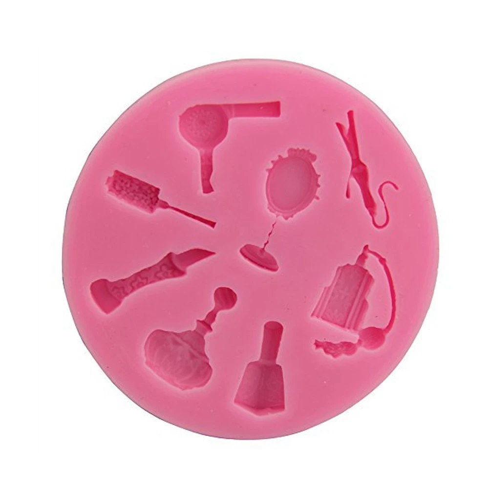 Антипригарной силиконовые торта свеча форме отверстия помадка шоколад создание