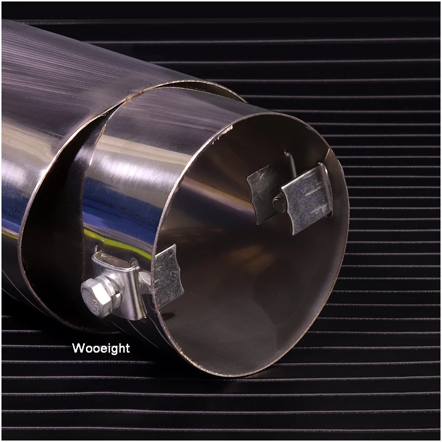 1Pc High Grade 304 Stainless Steel Exhaust Tail Rear Muffler Tip Pipe For Honda CRV CR-V 2007- 2011 Car Tailpipe Accessories