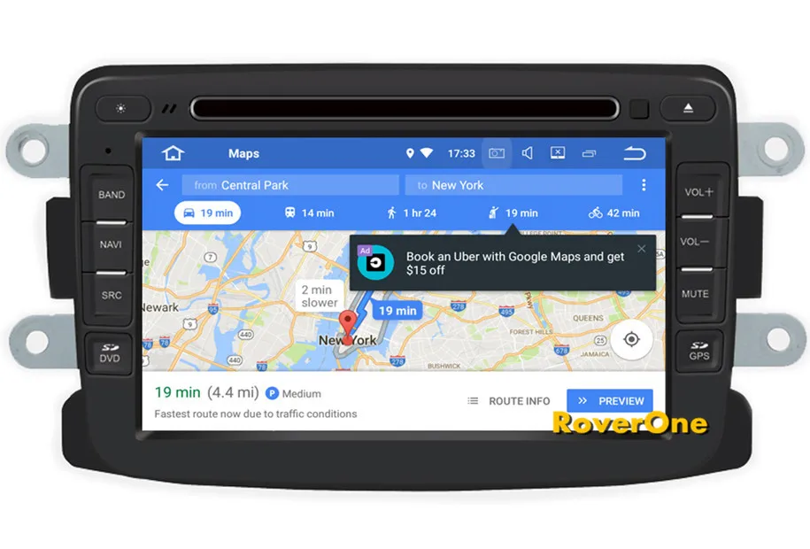 Для Renault Lodgy Symbol II Thalia Tondar Android 8,0 Авторадио gps навигация Nav Bluetooth Автомобильный медиаплеер Радио Стерео DVD