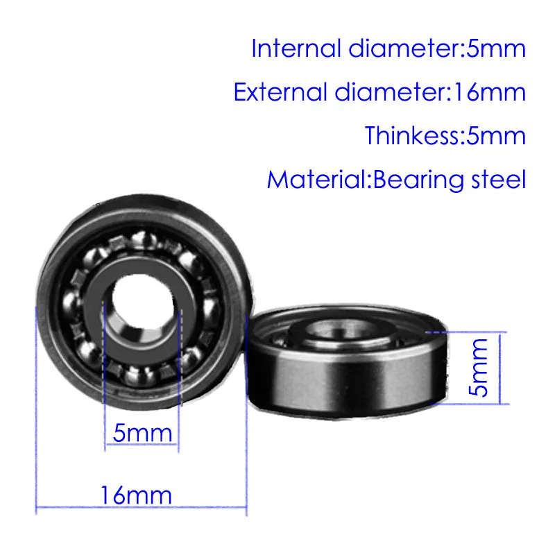 Подшипник 625 для Fidget Finger Spinner Hight speed шарикоподшипник ручной Спиннер Gyro Super Long Idling No
