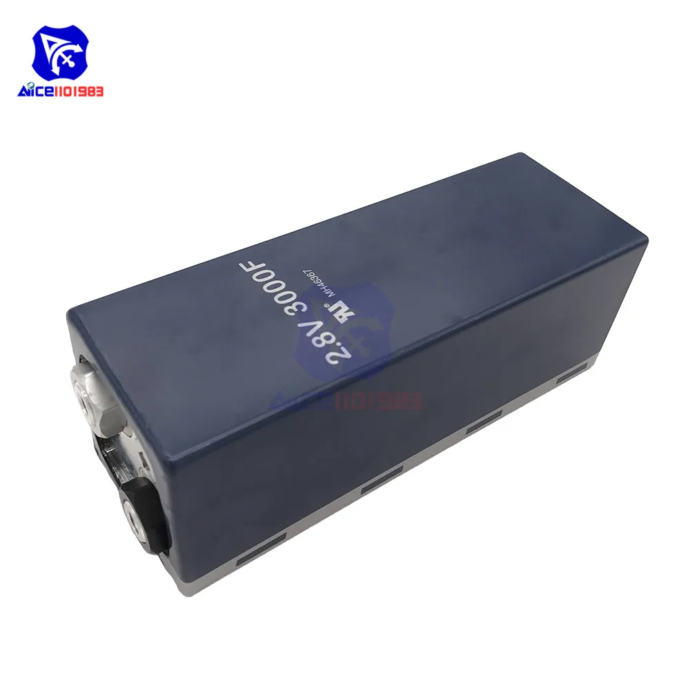 Супер конденсатор 2 8 V 3000F 161*56*56mm низкочастотный высокочастотный супер фарадный
