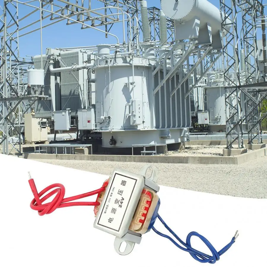 AC 12 V/24 V Выходное напряжение 5W вход 220V 50Hz Вертикальное Крепление одиночный силовой трансформатор устойчив к высокой температуре