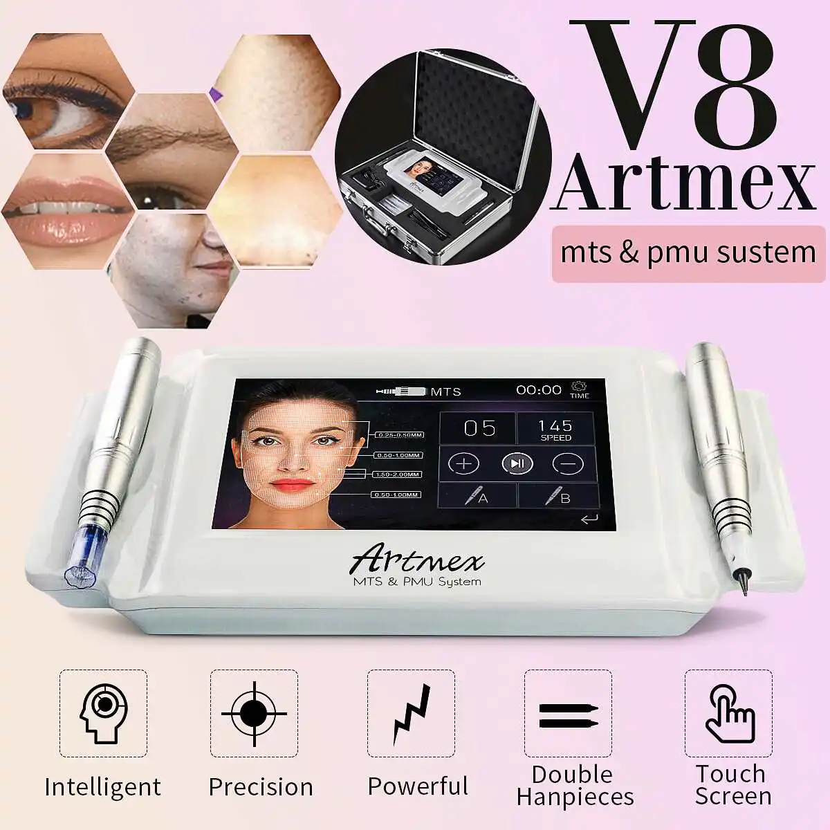 Аппарат для перманентного макияжа Artmex V8 100 240 В переменного тока электрическая