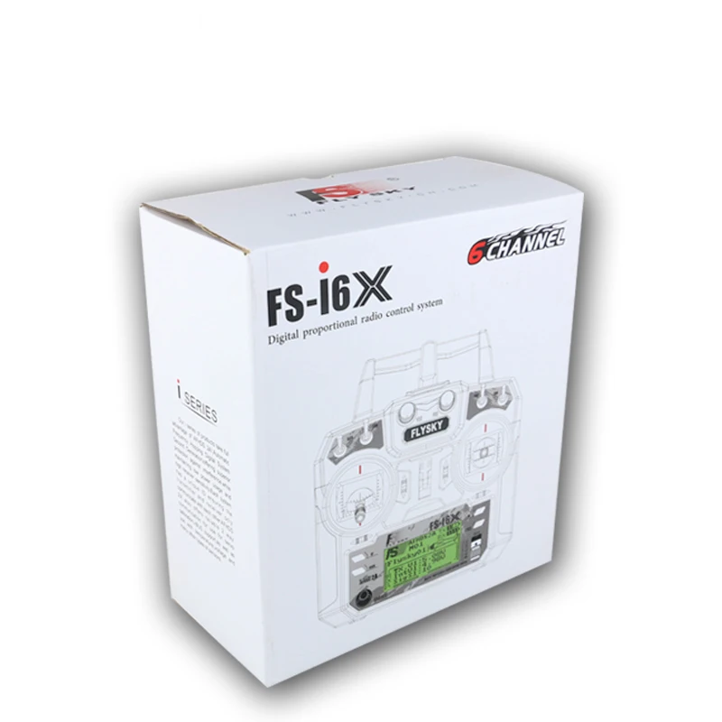Новые Flysky FS-i6X 2.4 ГГц 10CH rc-передатчик с I-BUS приемник для RC Heli Quadcopter самолет