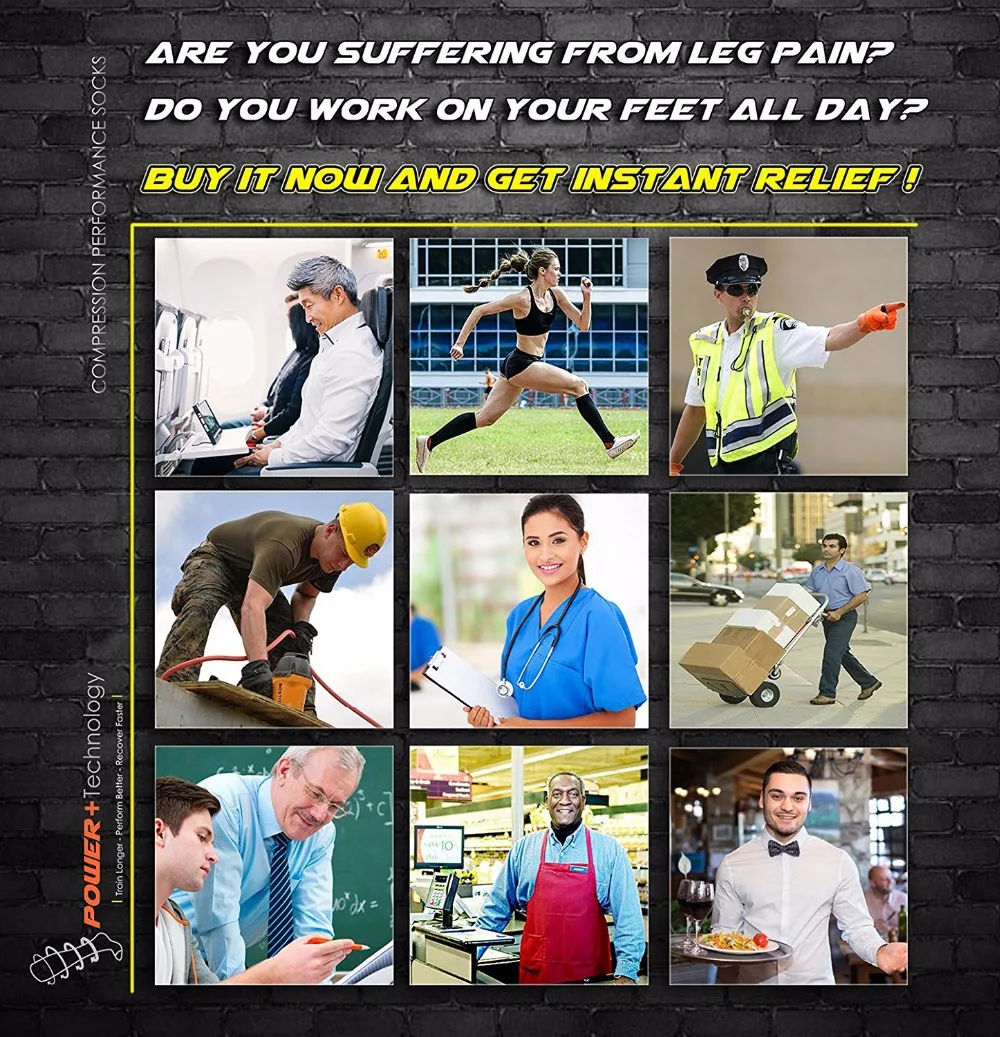 Короткие Компрессионные носки с рукавами для голени мужчин и женщин спортивные