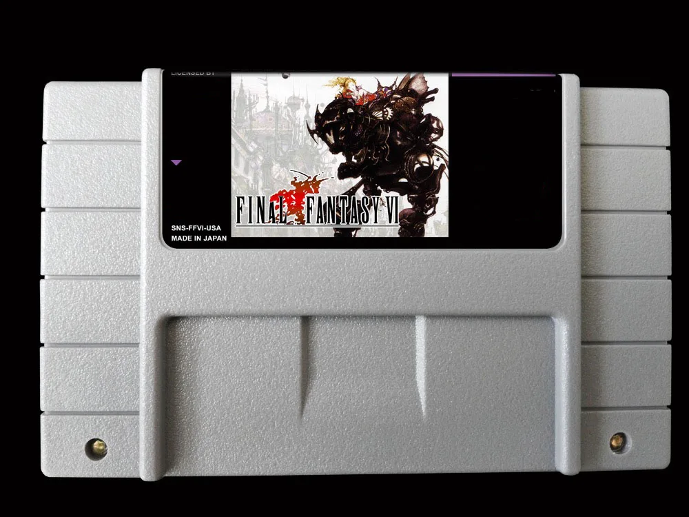 16 бит игры ** Final Fantasy 6 (США Версия перевод на английский язык!) | Электроника