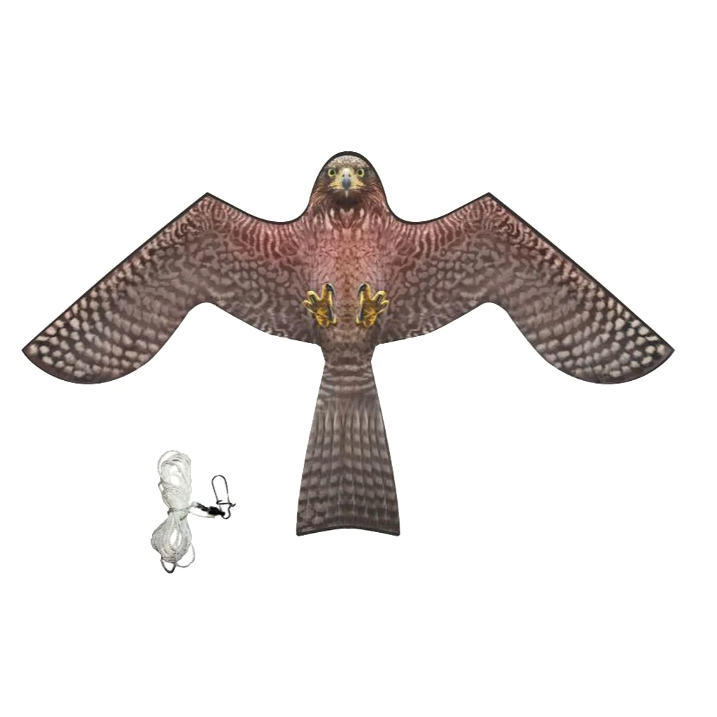 Садовая ферма Hawk Bird Scarer декорация для птичьего змея реквизит отпугивания котов