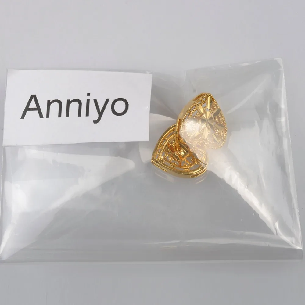Anniyo/сердце серьги гвоздики для женщин/школьная Золотые шорты девочек с Цвет на