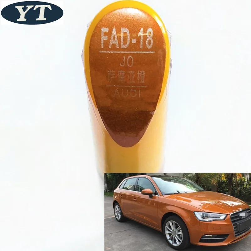 Авторучка для ремонта царапин авторучка оранжевого цвета AUDI A3 A4 A5 A6 A8 Q5 Q7 Q3
