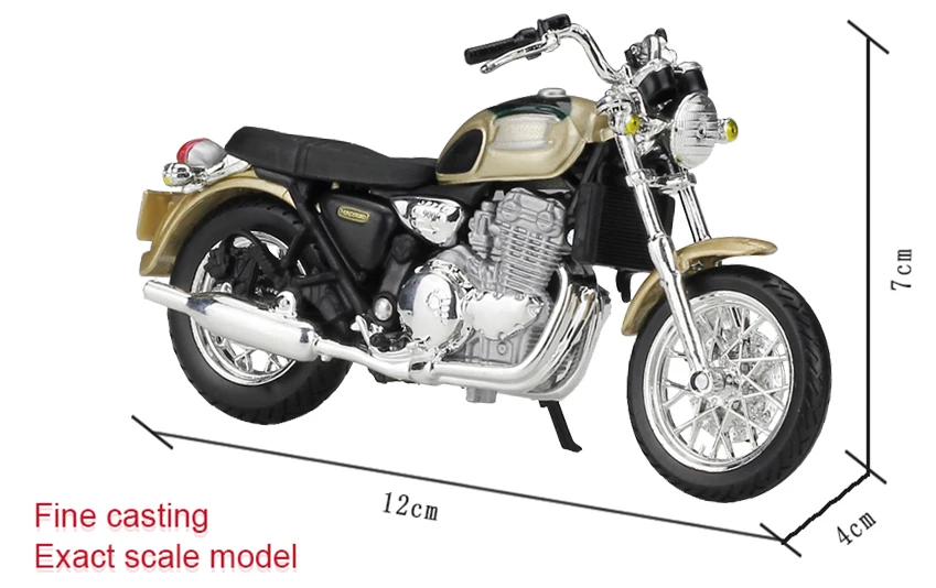 MAISTO 1:18 Марка Triumph Thunderbird Литая модель мотоцикла работоспособная игрушка для детей подарки коллекция игрушек