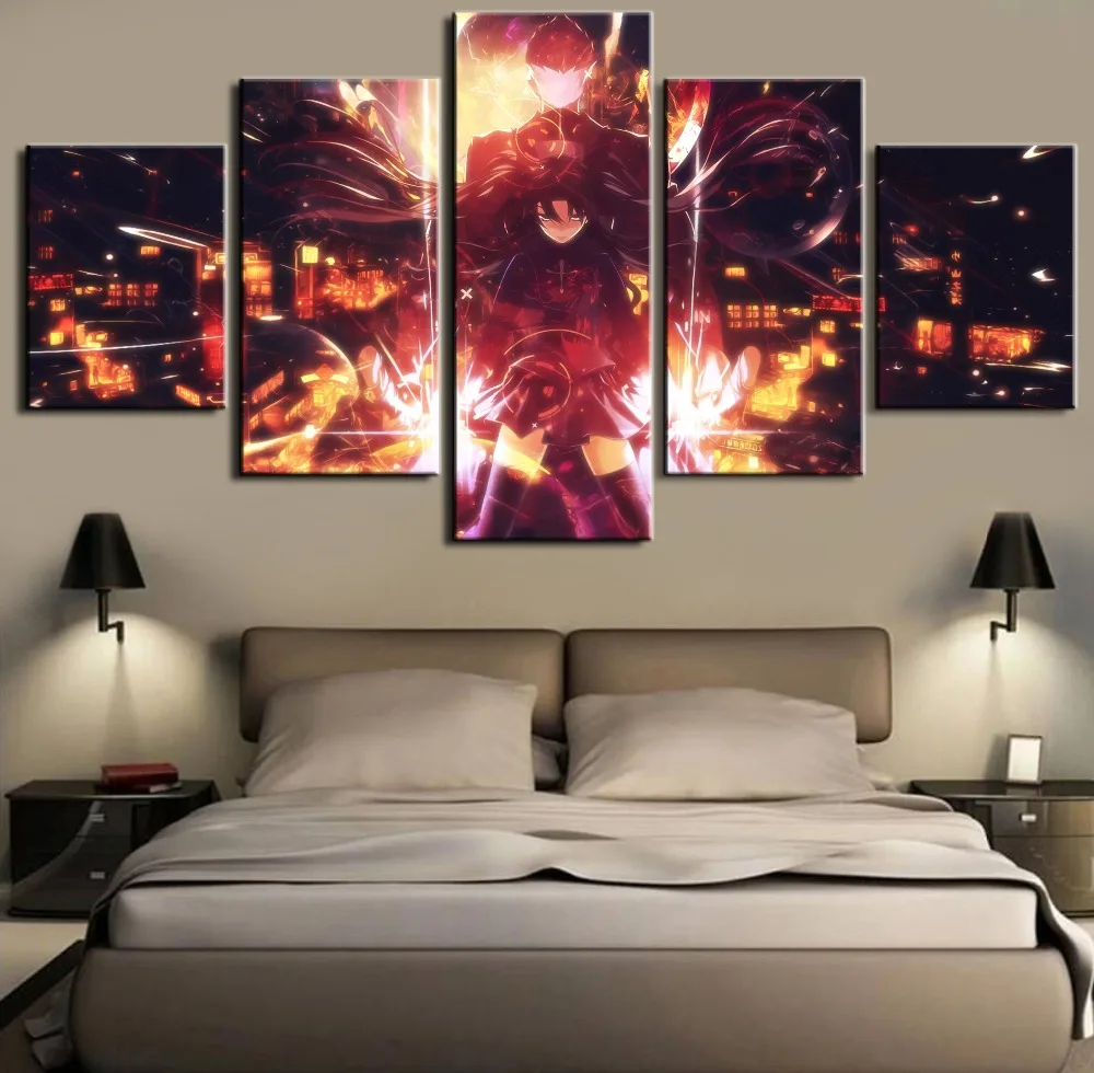 Аниме Fate/stay night Archer Современная печать картина плакат настенное Искусство Холст