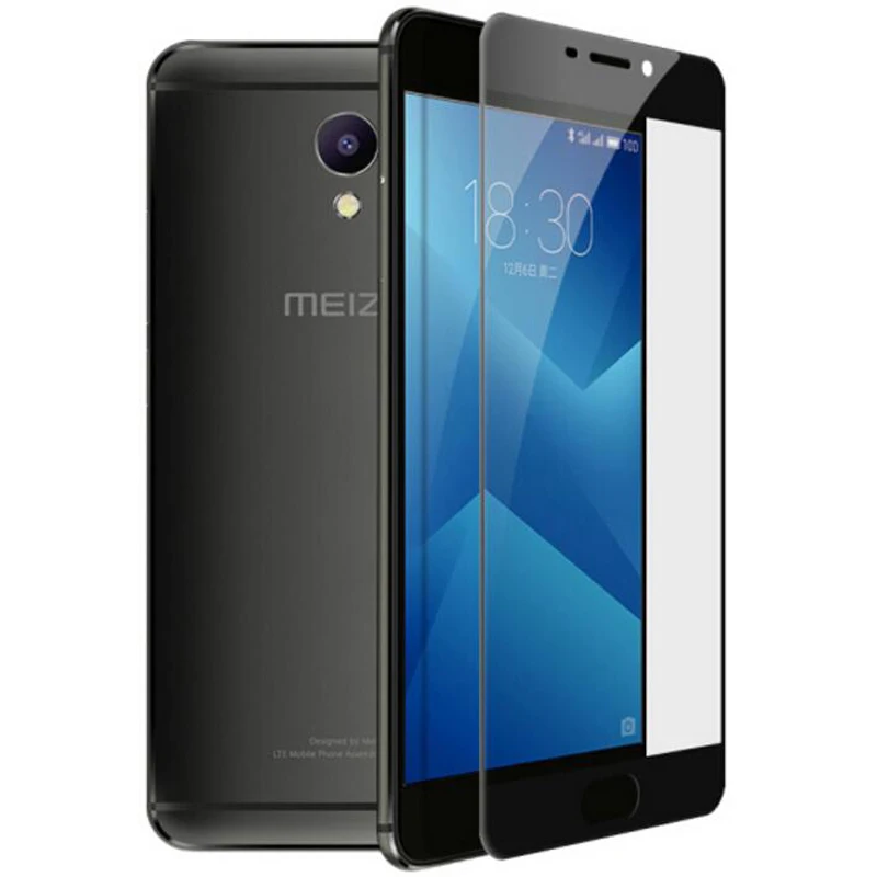 Полностью Защитный чехол 360 для Meizu M5C + закаленное стекло Ультратонкий матовый