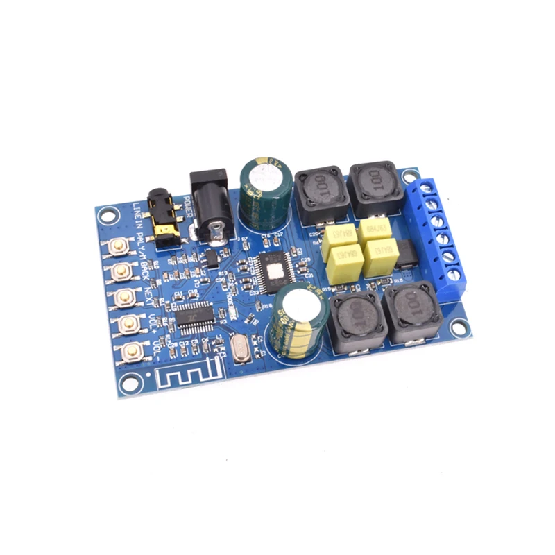 4 5 27 в двухканальный 50Wx2 цифровой усилитель Bluetooth модуль платы питания|Аксессуары