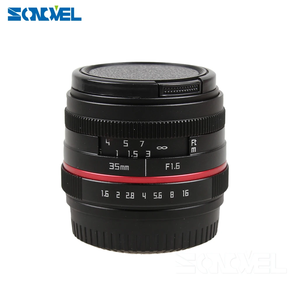 Ручная широкоугольная линза 35 мм F1.6 для Fujifilm Fuji FX объектив с широким углом обзора