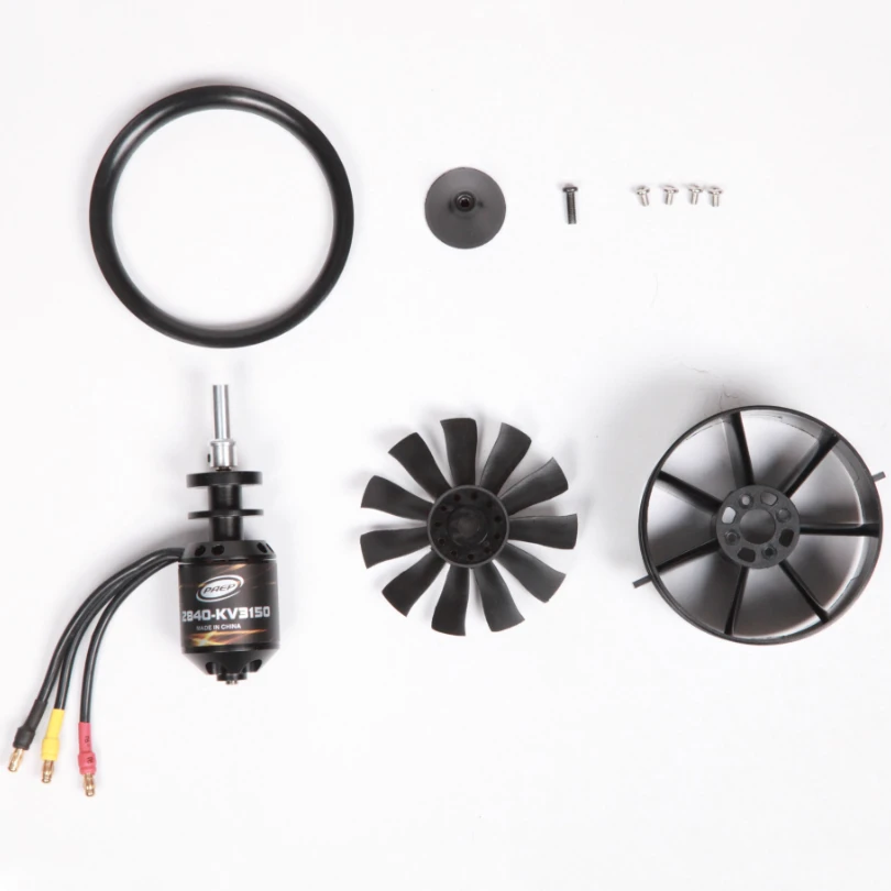 FMS 64 мм дуговый вентилятор EDF Jet 11 лопастей с 2840 KV3150 (4S) / KV3900 (3S) моторный двигатель