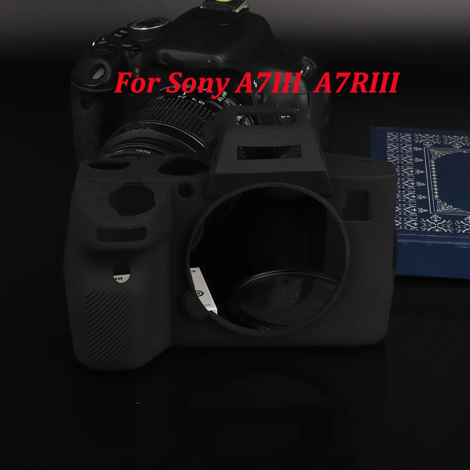Мягкий силиконовый резиновый защитный чехол для камеры Sony A7III A7M3 A7R3 A7 Mark II III A7II A7M2