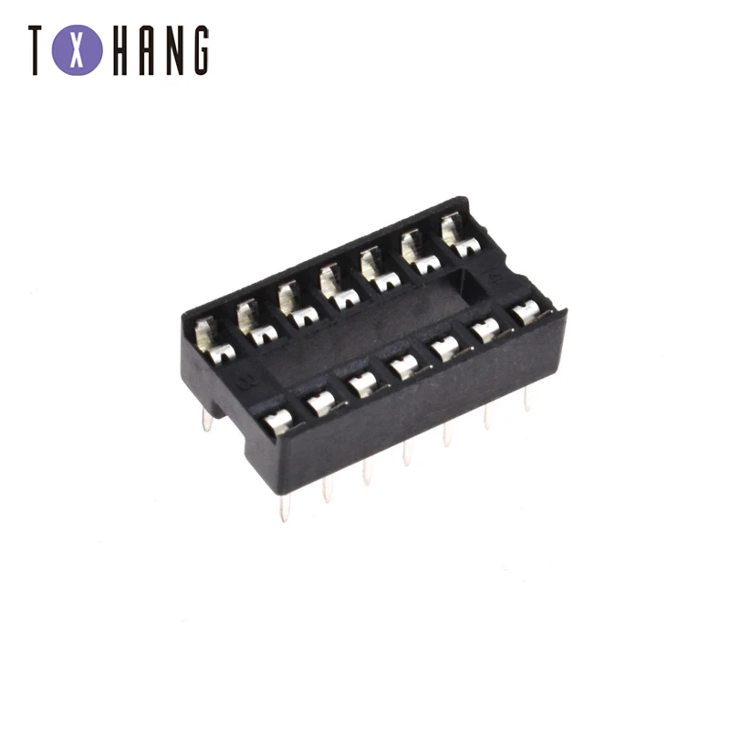 10 шт. IC Разъем адаптер PCB припоя Тип гнездо узкий 6PIN 8PIN 14PIN 16PIN 28PIN | Электронные