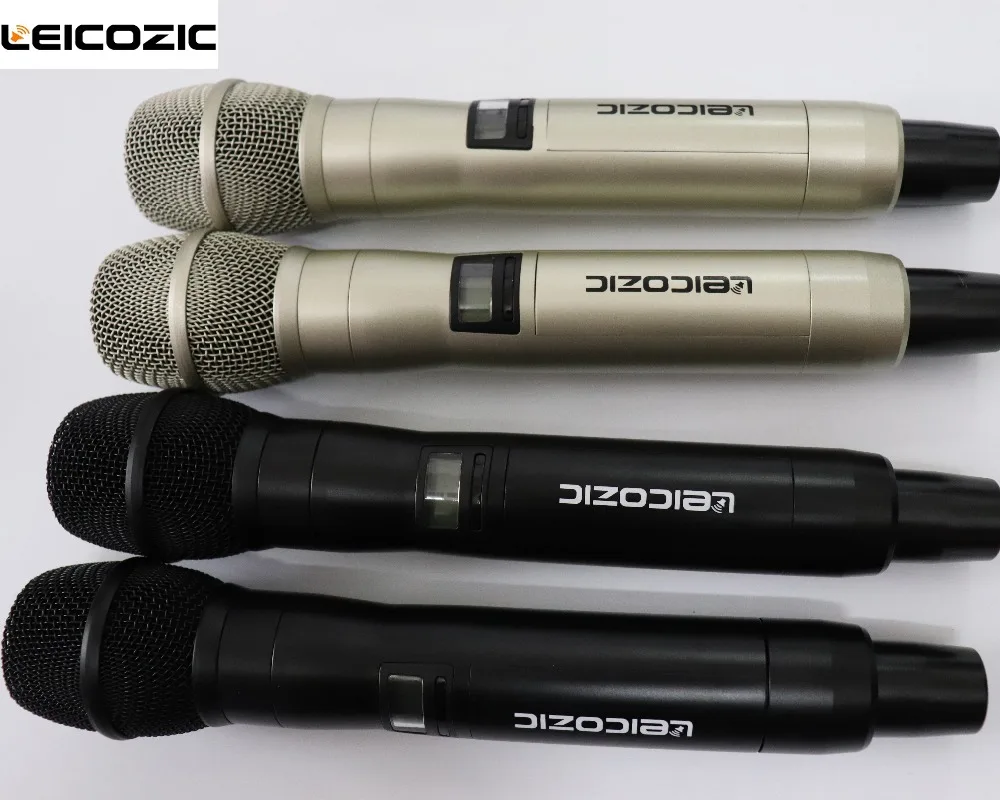 Профессиональный цифровой микрофон leicosic skm9100d 615 655 МГц беспроводной mikrafon ручной