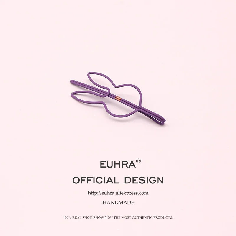 EUHRA/10 цветов, милые заколки для волос, заколки для волос - Цвет: Color 8