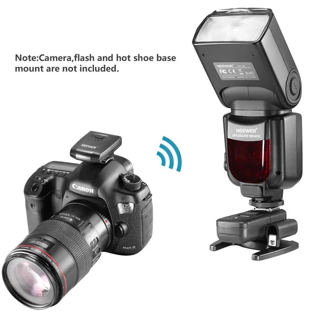 Neewer 16 канальная беспроводная радио вспышка Speedlite Studio Trigger Set Включая передатчик и