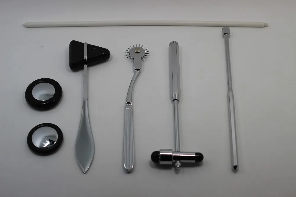 

High quality percussion hammer buckle diagnosis hammer nerve hammer 5 pieces set gift box Medicine Company Gift Orthopedic Boutq