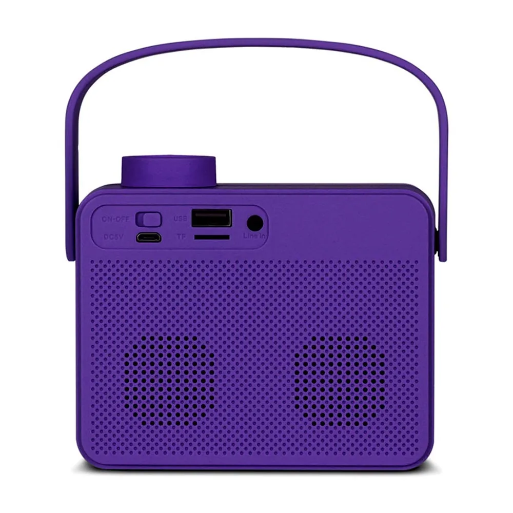 Портативная акустика АС SVEN PS -72 фиолетовый (6 Вт Bluetooth FM USB microSD ручка 1200мА*ч) |