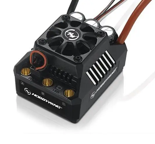 Hobbywing-CONTROLADOR DE VELOCIDAD EzRun Max6 V3/ Max5 V3/MAX10 SCT 160A / 200A /120A, impermeable, sin escobillas, ESC, para coche 1/6 1/5 RC-1