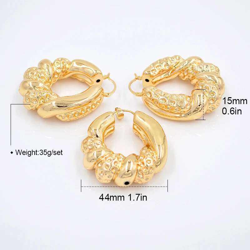 Солнечные ювелирные изделия медная змея витая мода 2020 большой обруч Женские