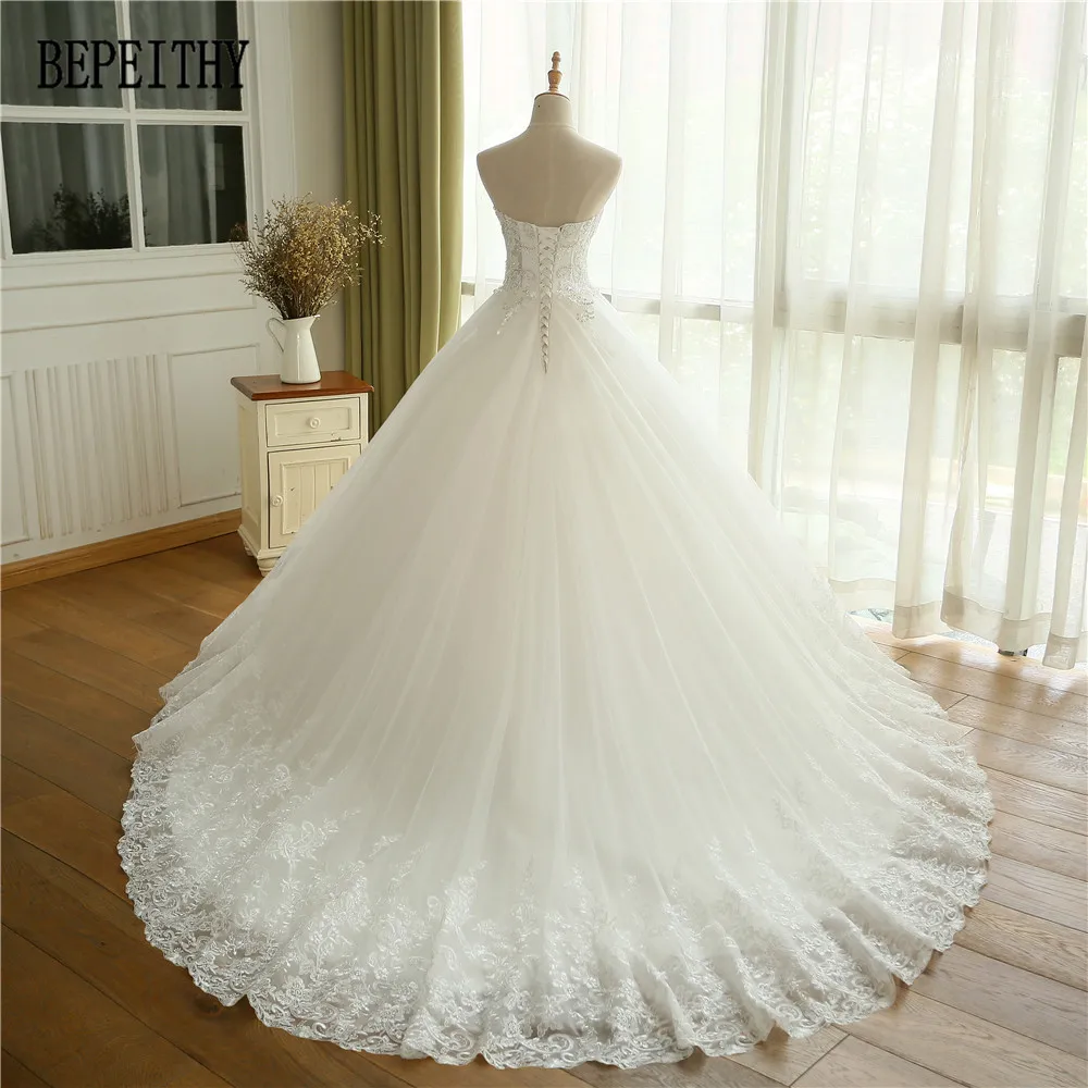 BEPEITHY Новое поступление Vestido De Novia элегантное модное милое невеста свадебное