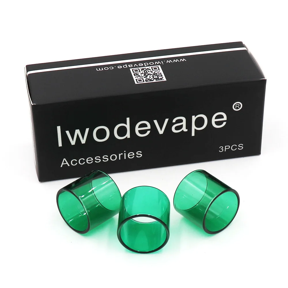 3 шт. tfv4 мини для RBA катушка замена Pyrex прямая стеклянная трубка Мини Стеклянная