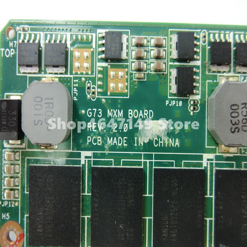 Видеокарта G73_MXM HD5870 1GB 216-0769008 для ноутбука ASUS G73 G73J G73JH, основная плата VGA графической карты, 100% проверена.