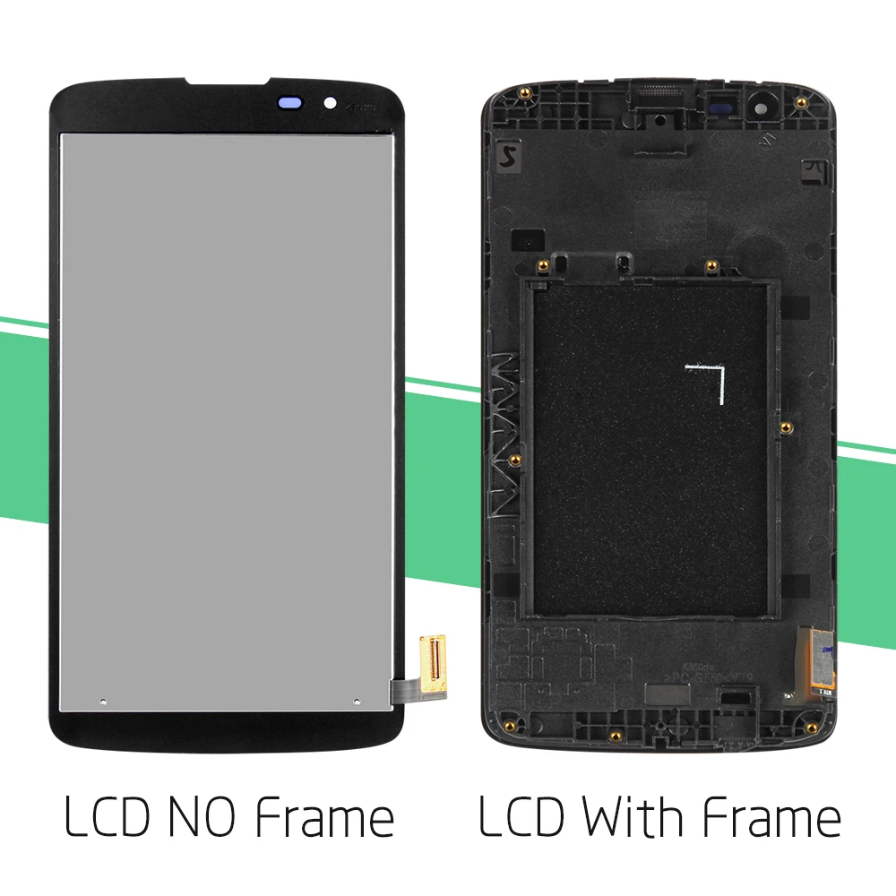Оригинальный Для LG K8 2016 версия LCD сенсорный экран с рамкой для дисплей дигитайзер