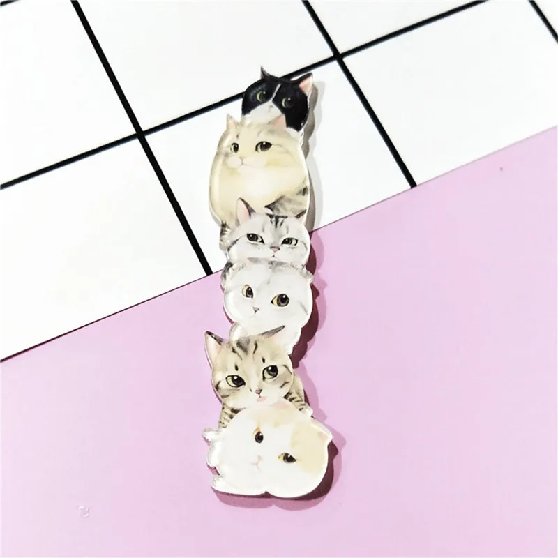 1 шт. каваи значок Harajuku значок прекрасный акриловый Пикачу аксессуары модная брошка мультфильм значок булавка воротник брошь - Цвет: Синий