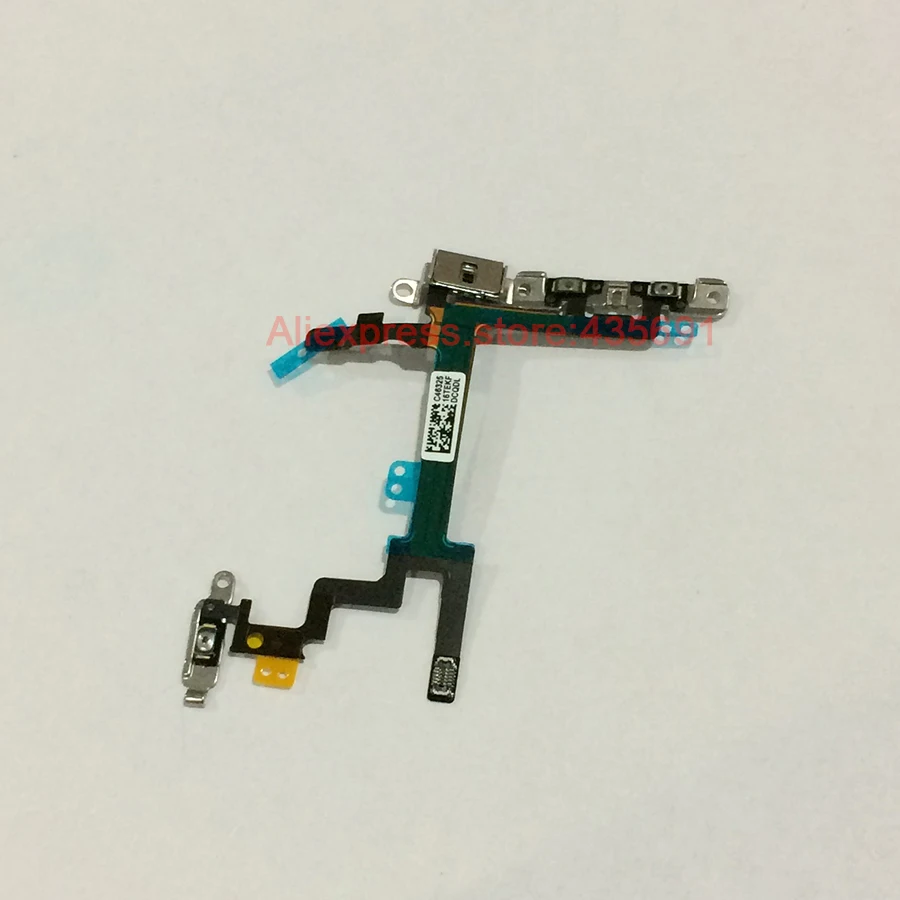 50 шт./лот оригинальная кнопка включения и выключения гибкий кабель для iPhone 5 5G