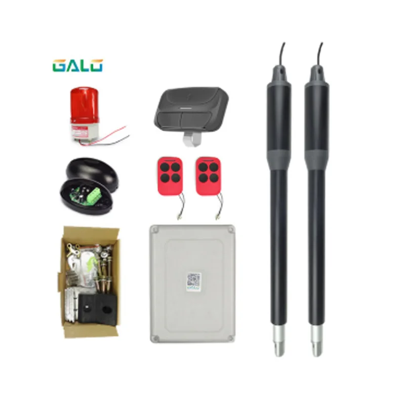 kit l AC110~ 220 V линейный привод червячный механизм автоматический поворотный затвор открывалка/фотоэлементы, лампа, кнопка, gsm, клавиатура, удаленный Цвет опционально - Цвет: kit l