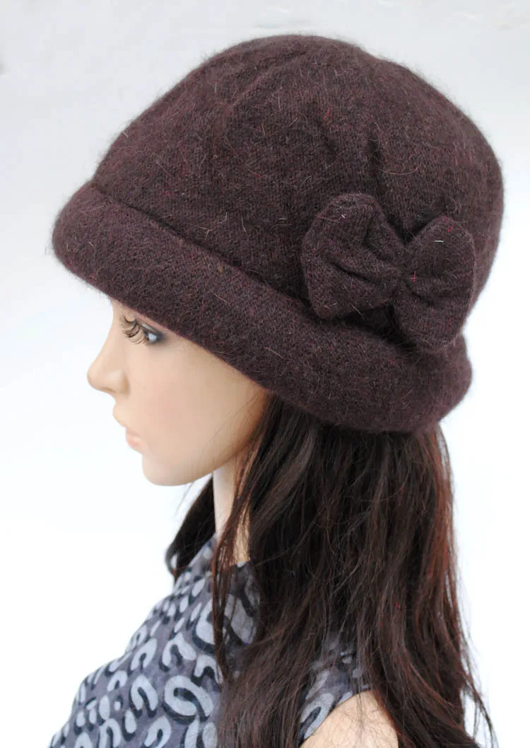 Free shopping 2018 Fashion wool Winter hats for women winter cap thickening thermal knitted hat female caps | Аксессуары для