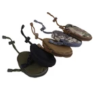 Миниатюрные мужские кошельки для мелочи, армейская сумка в стиле милитари, повседневные кошельки для ключей, маленький карманный брелок на молнии, чехол для улицы, 1 шт.