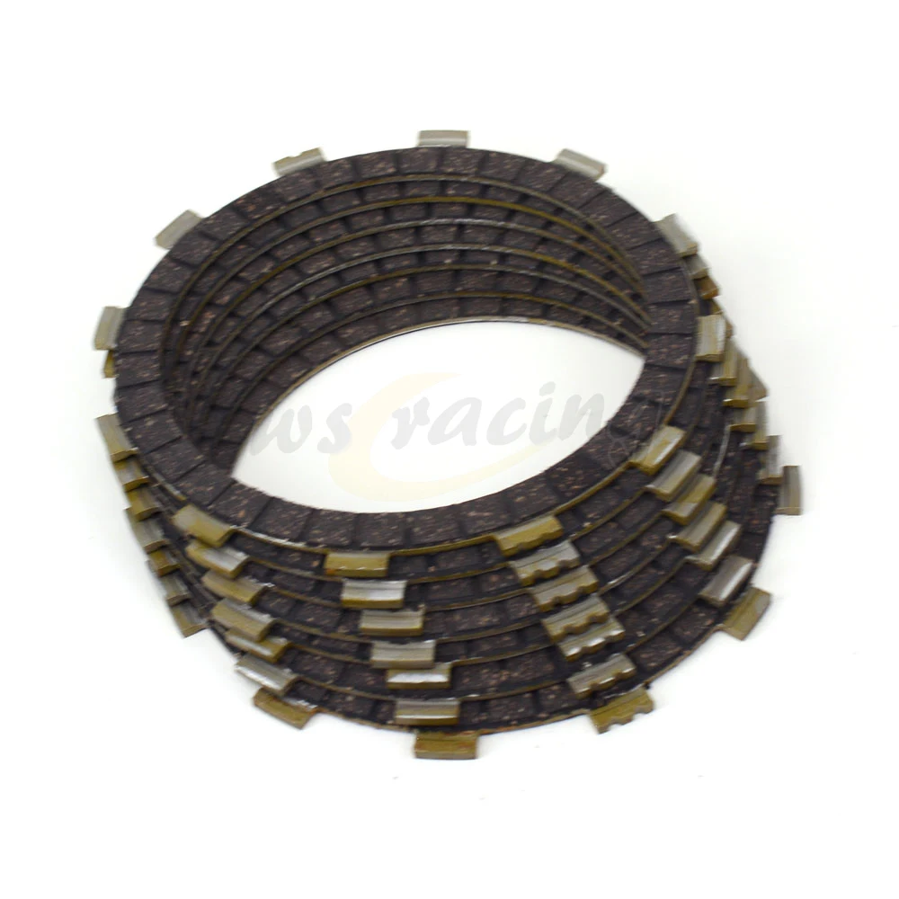 7 шт. фрикционные пластины сцепления для двигателя мотоцикла YAMAHA WR250Z YZ250 YZ250WR XVS650