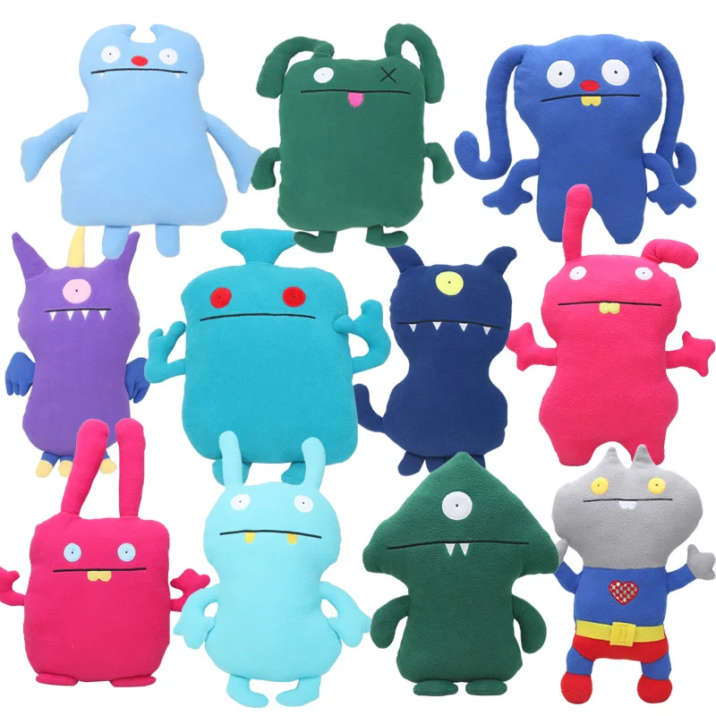 Uglydolls Ox Moxy Uglydog Babo Wage Puglee Dave мягкие игрушки некрасивая кукла плюшевые мягкая