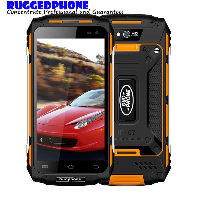 Guophone X2 4G смартфон на Android 6 0 MT6737 четырехъядерный 5 &quotHD IP67 водонепроницаемый