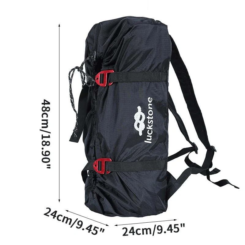 

Outdoor Rock Climbing Rope Bag Climbing Gear Bag for Mountaineering Climbing Equipment Backpack Storage Bag with Shoulder Straps