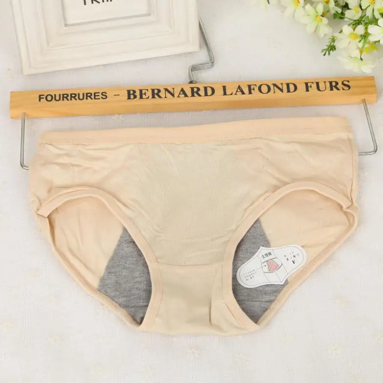 Modal physiological non-trace underwear candy color low waist antibacterial cotton briefs Free shipping 8303 |