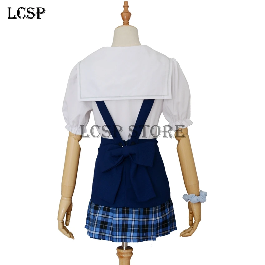 Lcsp LoveLive! Ядзава Нико Косплэй костюм японского аниме Love Live затаенных темно-форма костюм одежда
