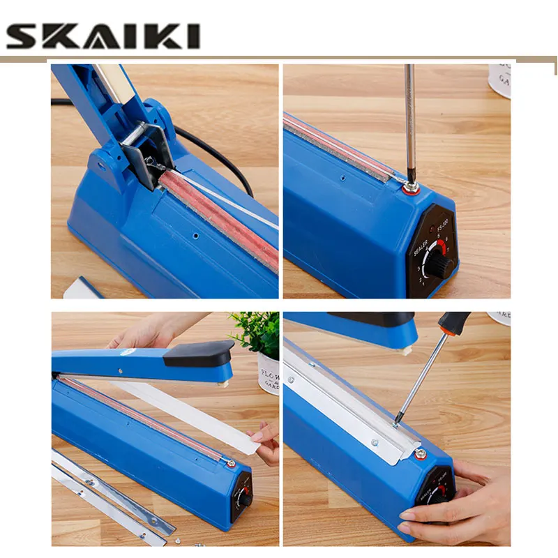 300 мм Уплотнительная Машина большая длина уплотнения полиэтиленовый пакет