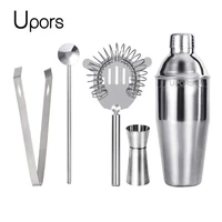 upors 550ml750ml cocktail shaker mixer stainless steel wine martini boston shaker for bartender drink party bar tools