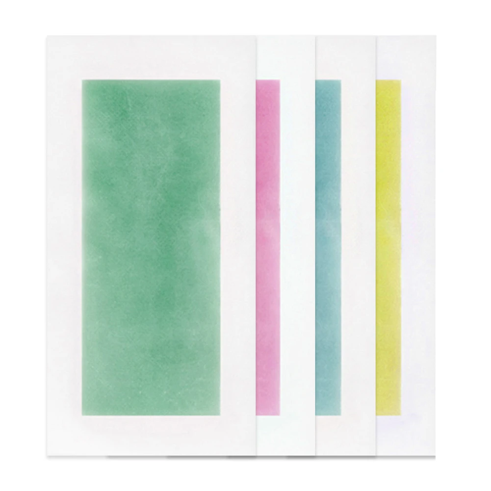 10 шт. профессиональные восковые полоски для депиляции двусторонняя и холодная