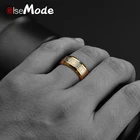 Кольцо ELSEMODE из титановой стали, обручальное кольцо с надписью христианский Иисус, блестящее золото, для мужчин и женщин, ювелирный подарок на палец